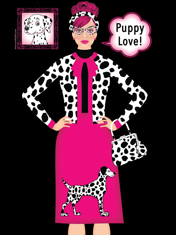 Puppy Love - Dalmatian Delight - Signature Sandedoll Products by SandedollArt