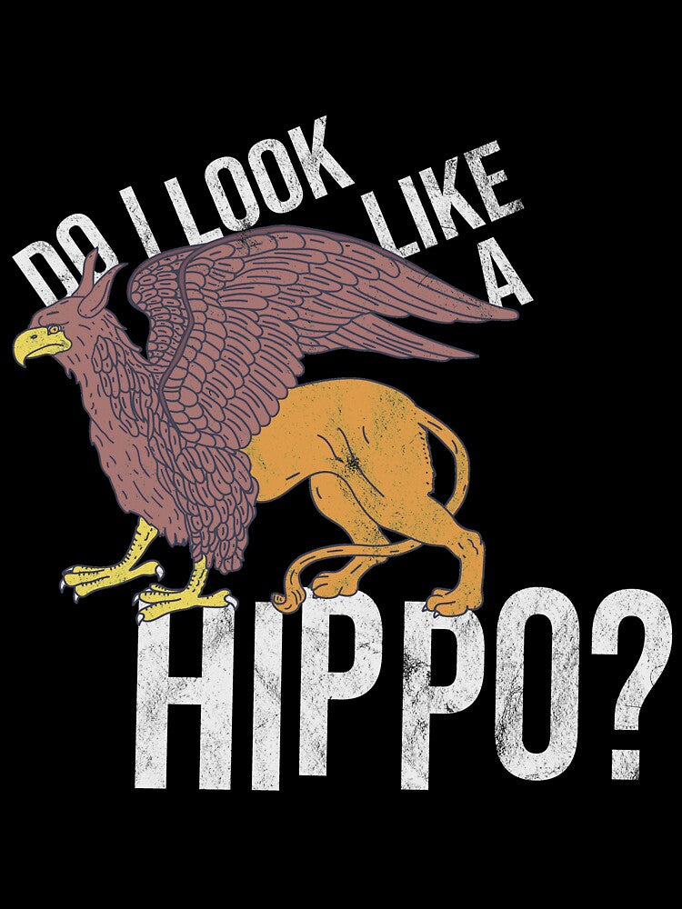 Distressed Hippogriff - Do I Look Like a Hippo? - Fantasy by DeWinnes