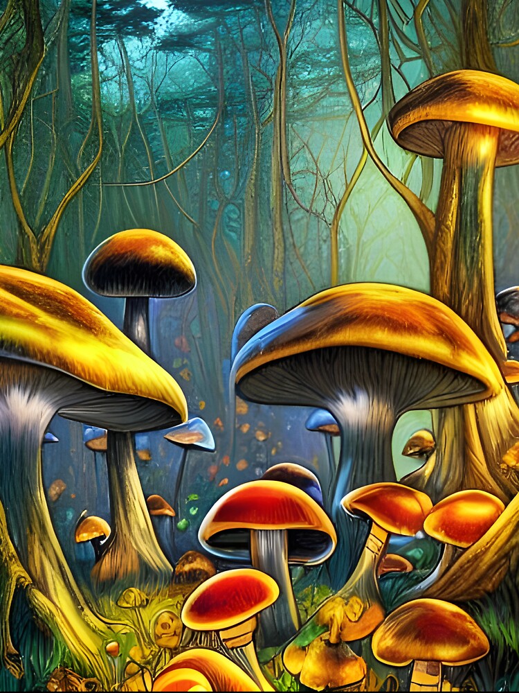 Mushroom forest by iskapa