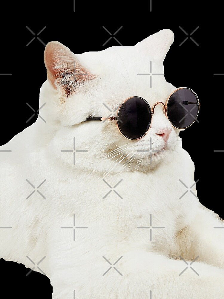 Round Lens Pet Glasses by Brendaallen  Art