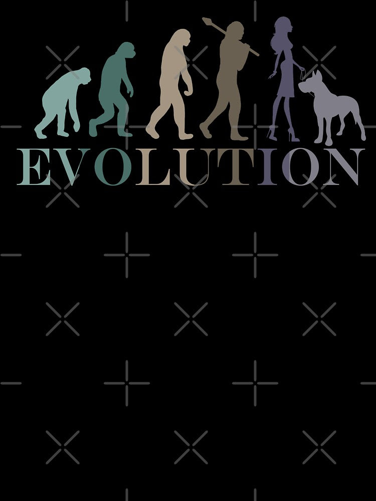 Evolution Great Dane Woman Retro by hemp3x