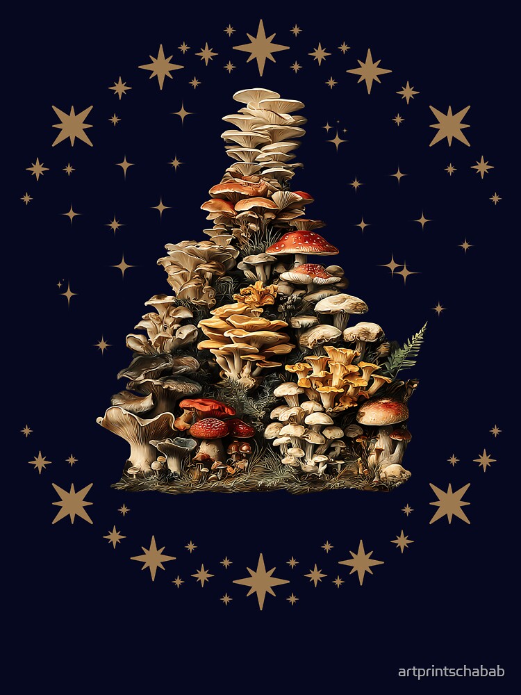 Goblincore Mushroom, Aesthetic Graphic Design by artprintschabab