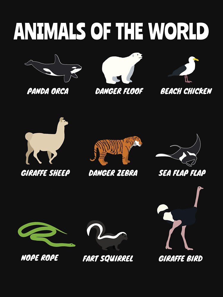 Animals of the World by Kieran Abbott
