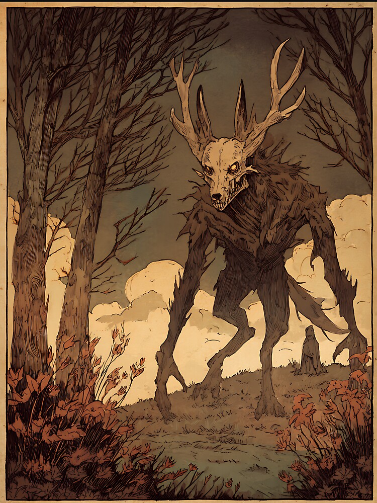 Cryptid Creatures: Navajo Skinwalker by bapupa