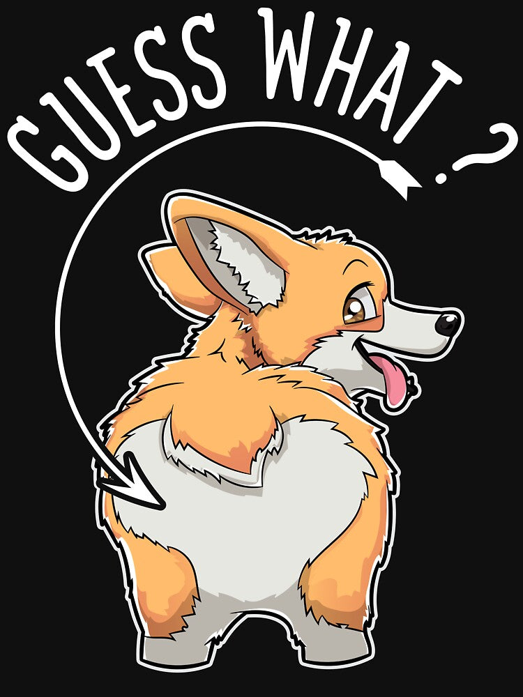Corgi Butt T-shirt Funny Corgis Dog Puppy Lover Gifts Tees by LiqueGifts