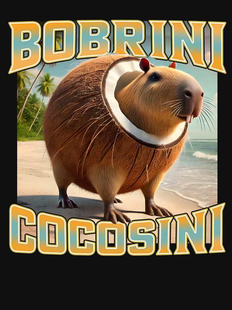 Bobrini Cocosini - Italian Brainrot Animals Meme by snailienz