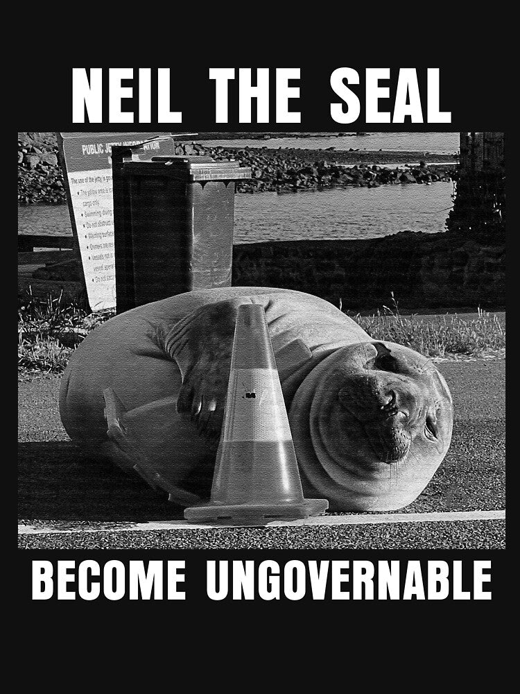 Vintage Neil The Seal Become Ungovernable by chibichibii