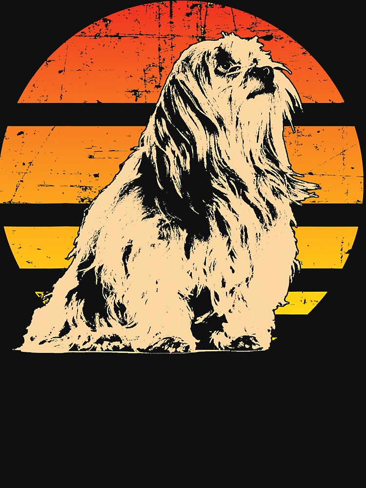 Retro Shih Tzu Dog Lover by JohnnyBench73