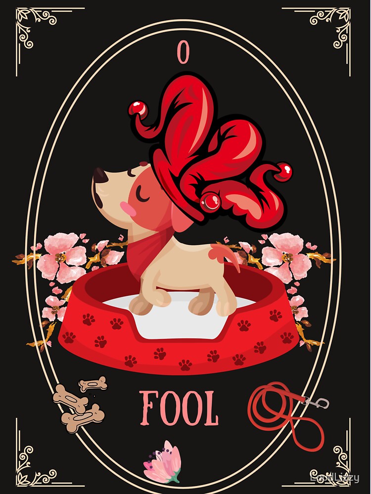 The Fool Tarot Pup by LoudLizzy