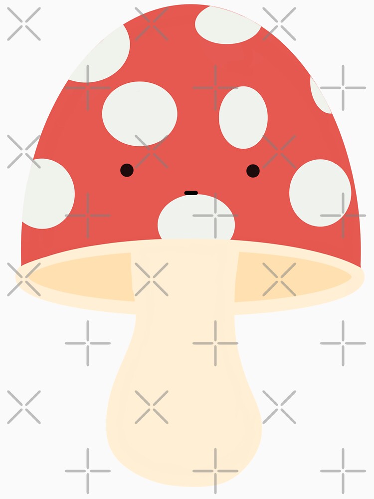 Red mushroom (cute kawaii food) by J0805