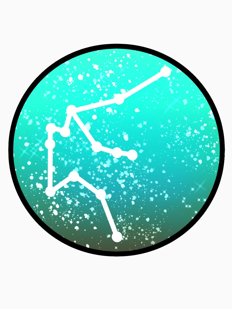 Zodiac Sign: Aquarius Star Constellation by Dahky's Creations