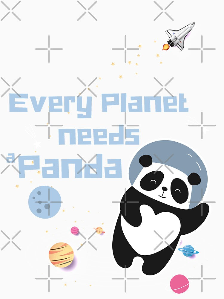 Cute Panda Astronaut by Ribsa