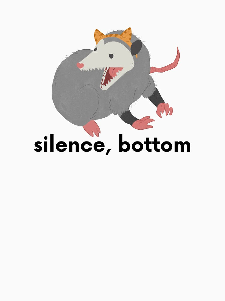 Silence Bottom | Opossum Memes | Relatable Memes by SocialTekkie