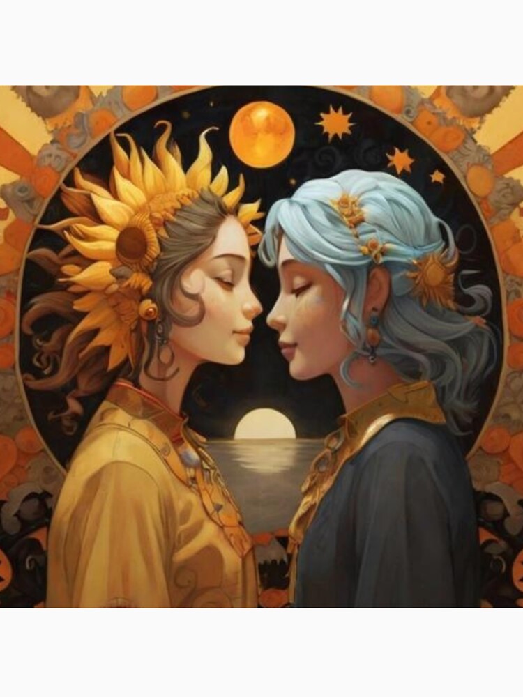 Heavenly Union: Sun and Moon's Eternal Romance by Shash Works
