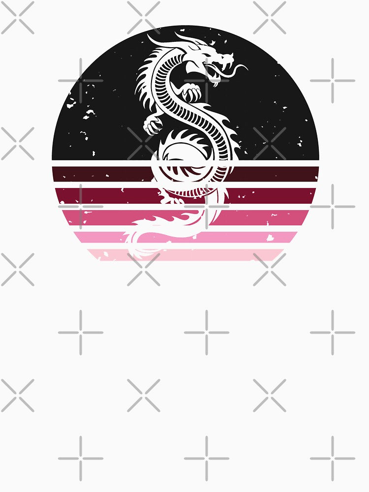 Chinese Dragon Gothic Sunset by redjaygraphics