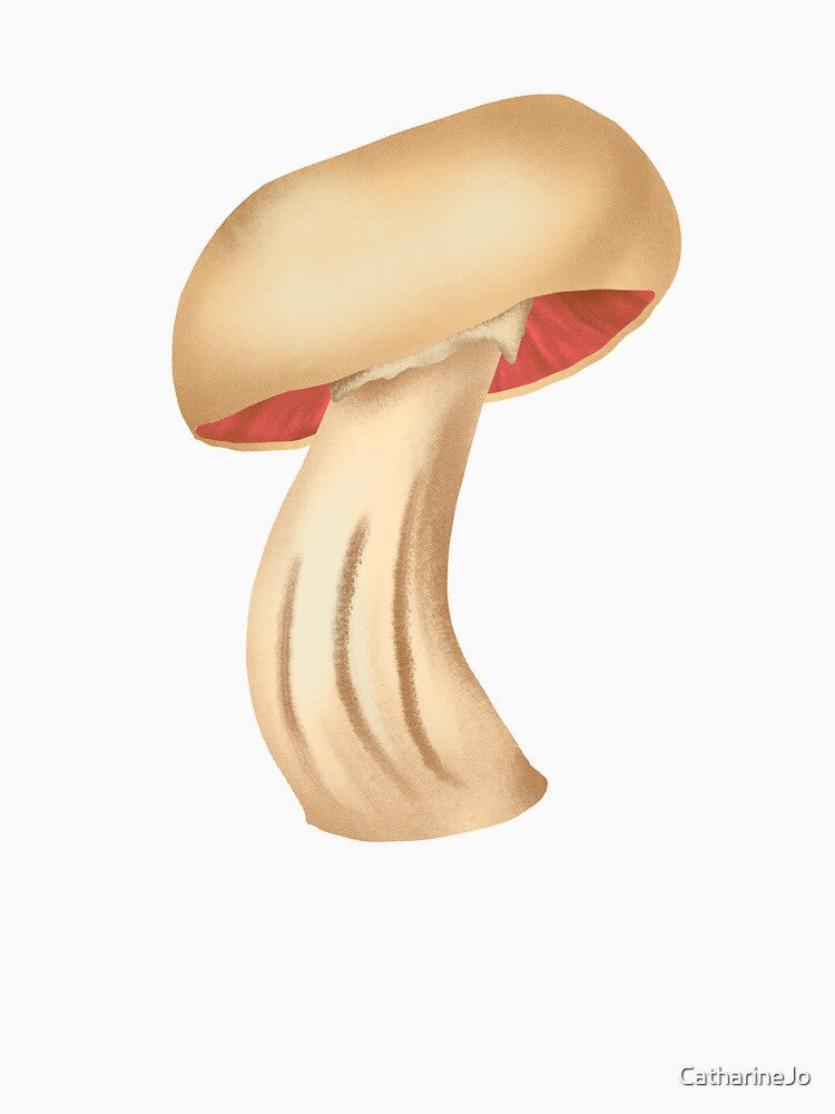Field Mushroom by Katie Morris Art
