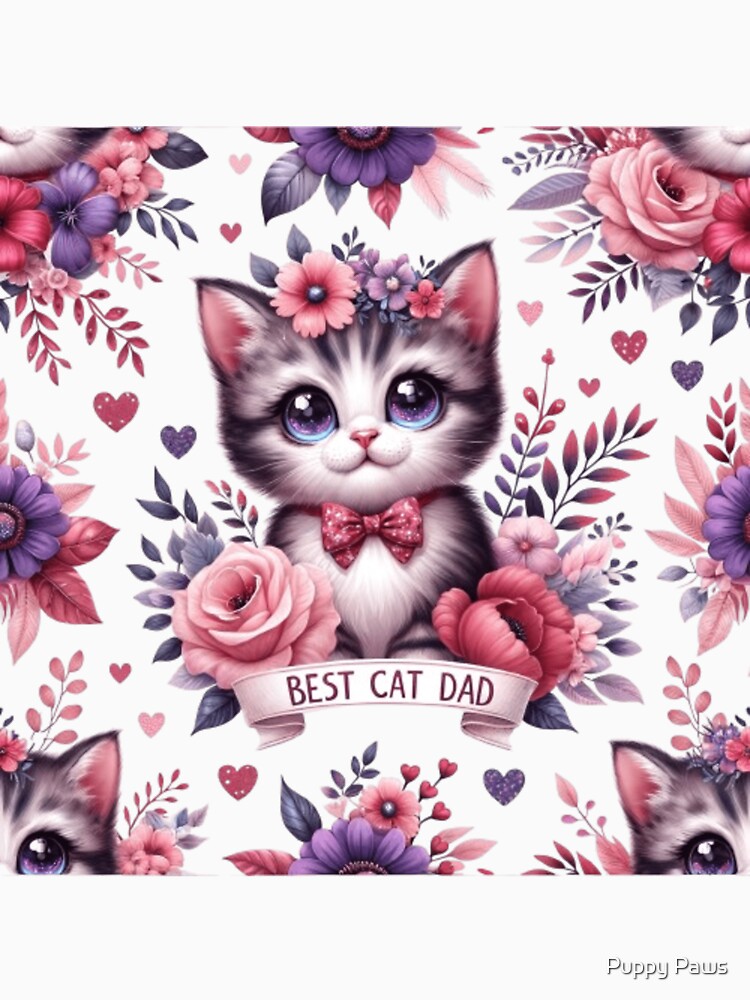 Purr-fect Patriot: Celebrating the Best Cat Dad Ever by Puppy Paws