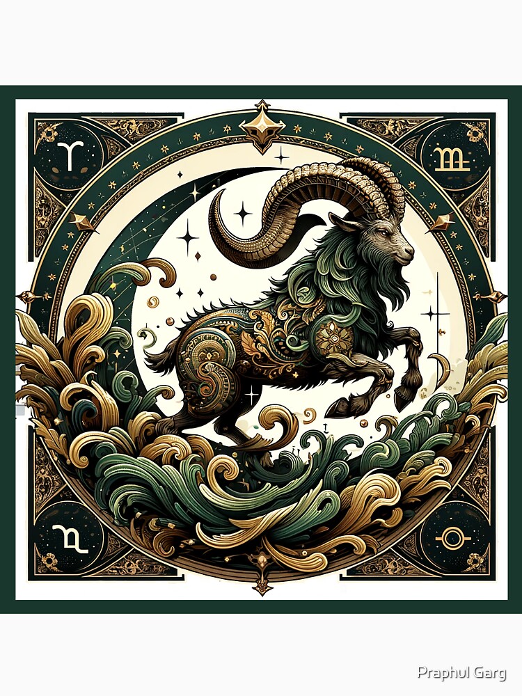 Capricorn: Zodiac Series by Praphul Garg