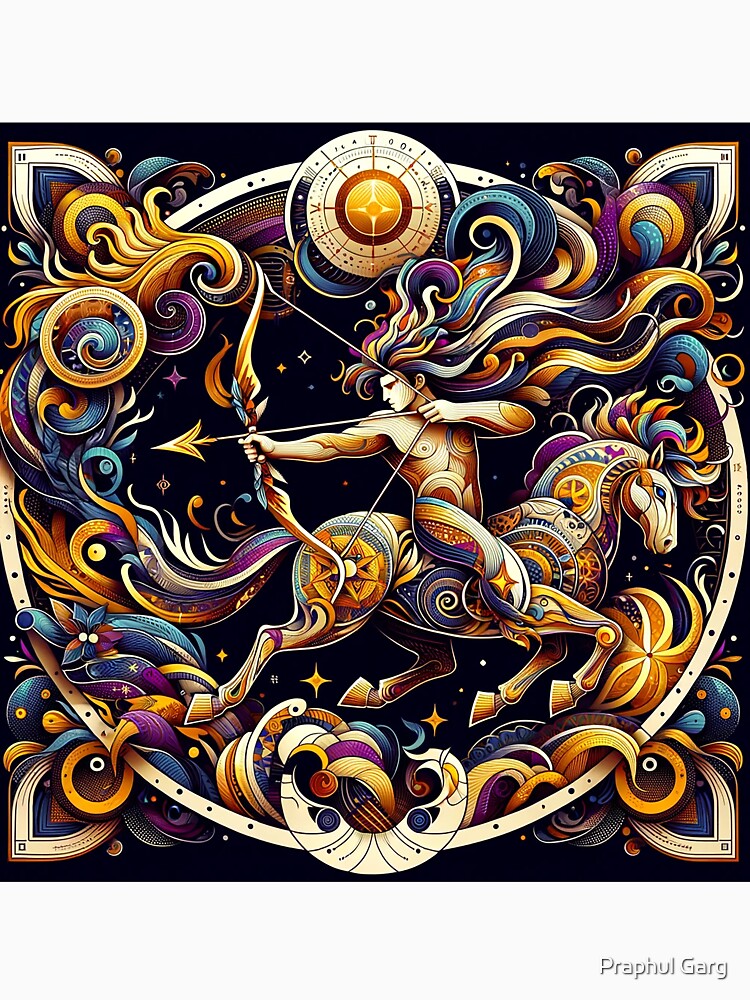 Sagittarius: Zodiac Series by Praphul Garg