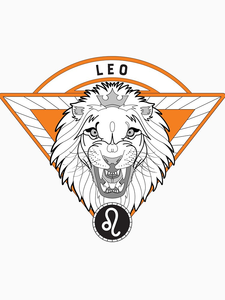 LEO The Lion  Zodiac Starsign by Carina Parry Studios
