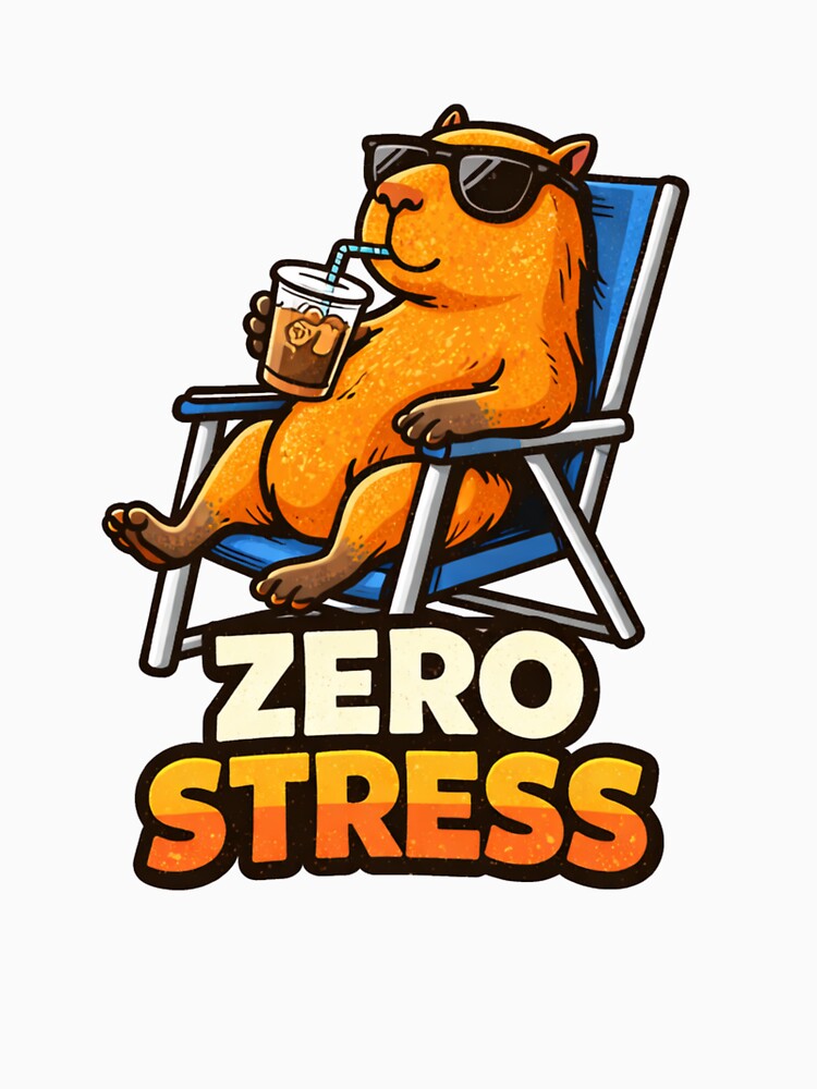 zero stress funny animal meme by Lucasbastie1215