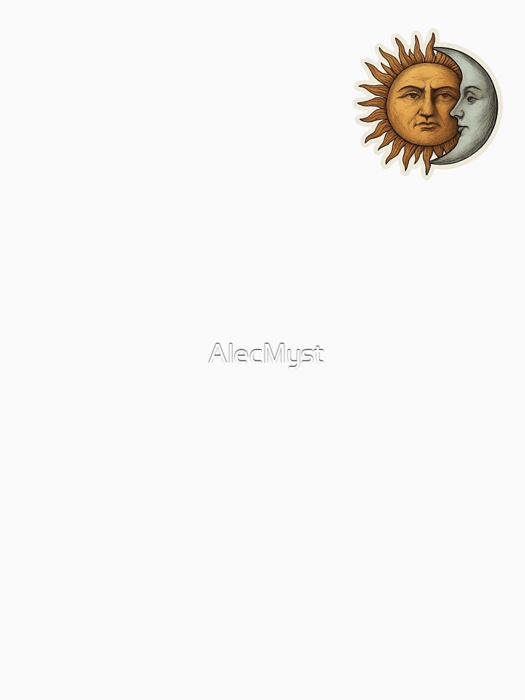 Celestial Sun and Moon Duo Sticker by AlecMyst