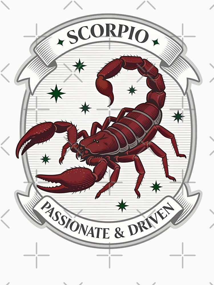 SCORPIO. Passionate & Driven by Birdie and Flynn