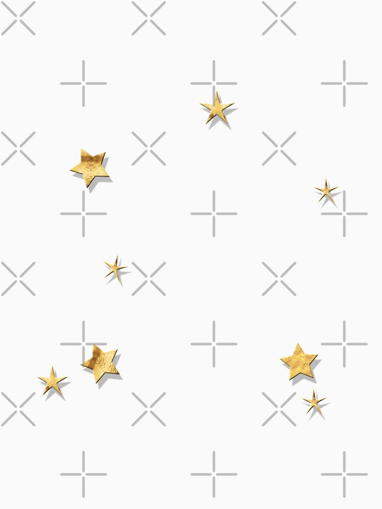 Libra Golden Stars Constellation by Lelibeth
