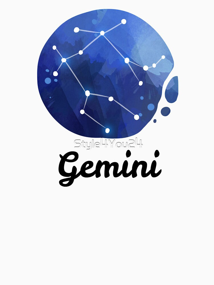 Gemini Zodiac Sign Constellations Astrology Gift by Style4You24