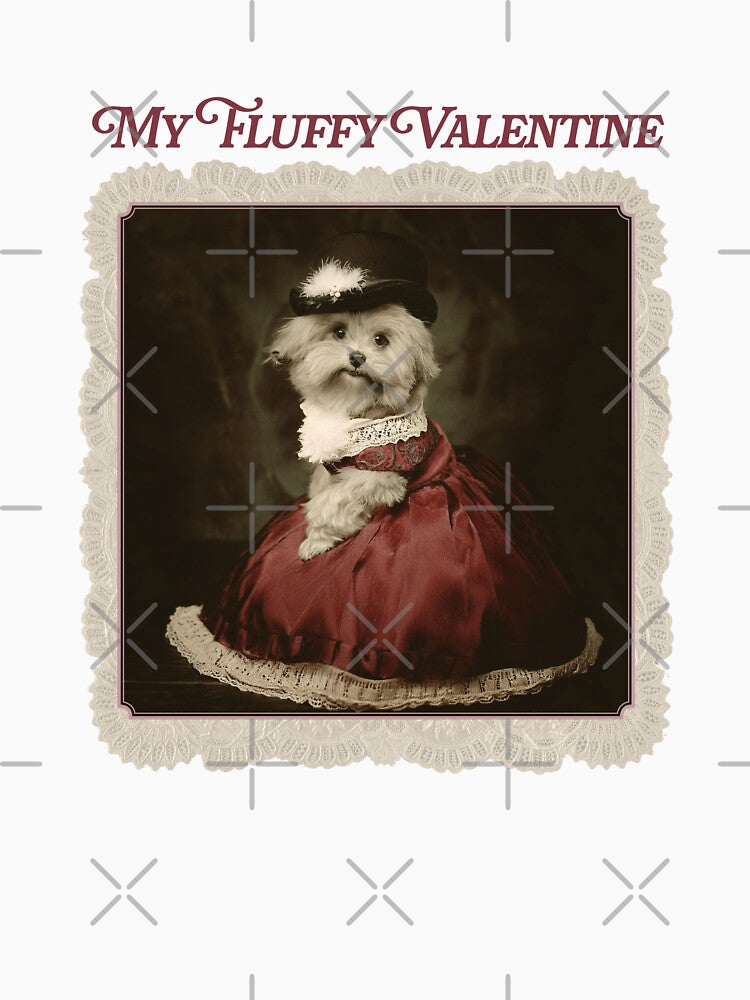 "My Fluffy Valentine" Pretty Morkie by Grace-n-Gussy