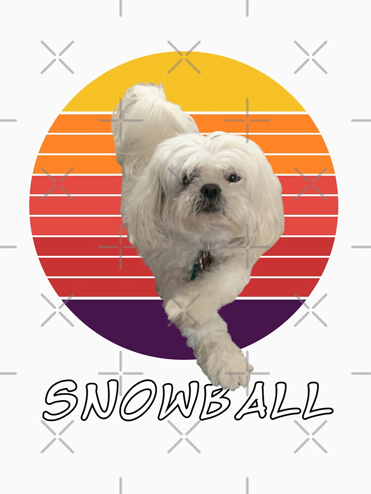 Love, SNOWBALL ,CUTE ,retro,Dog Lover KIDS MEN WOMEN T-Shirt by ArtByMigdad