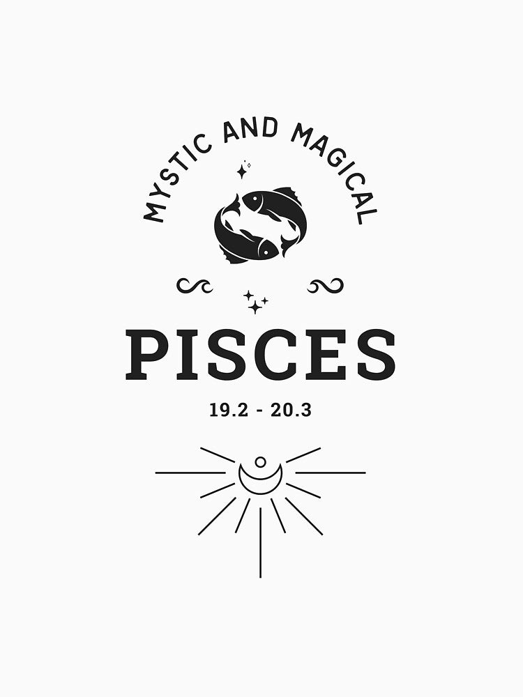 Pisces Mystic And Magical Zodiac Sign by OWMIA