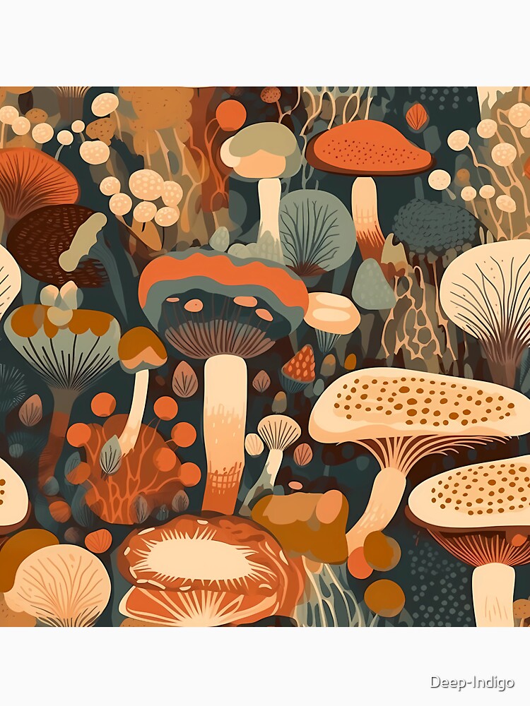 Mushroom Forest by Deep-Indigo