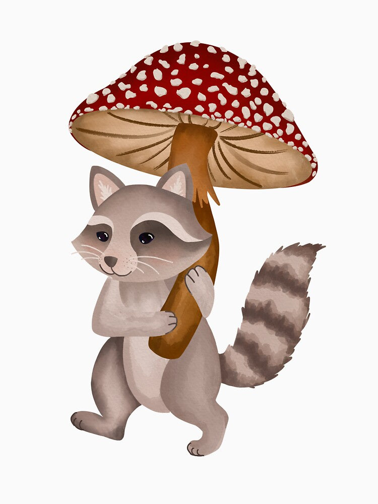 Conrad the Raccoon by pinkgooseanaiah