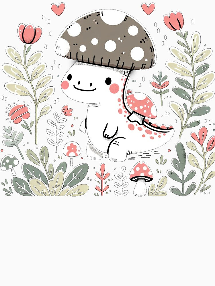 Mushroom Smiley Flowers by SiarheiYur