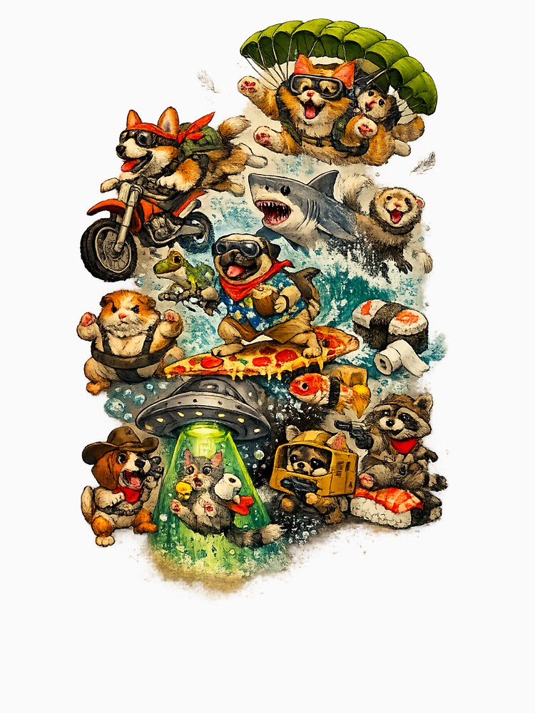 Crazy animals by Lovedesigning25