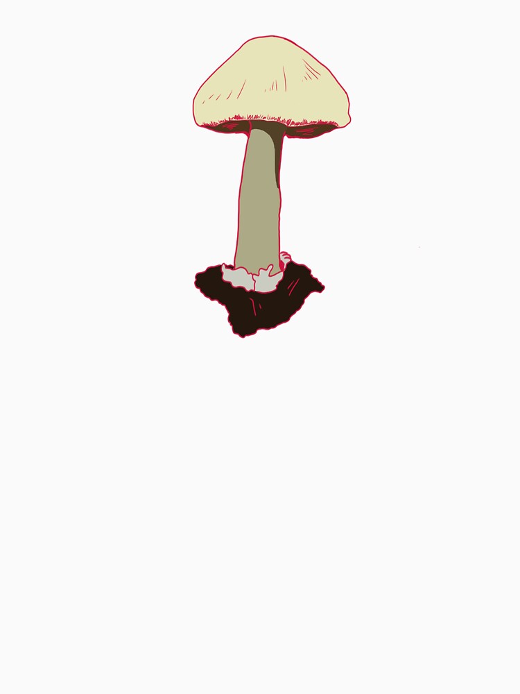Deathcap Mushroom by doodlephee