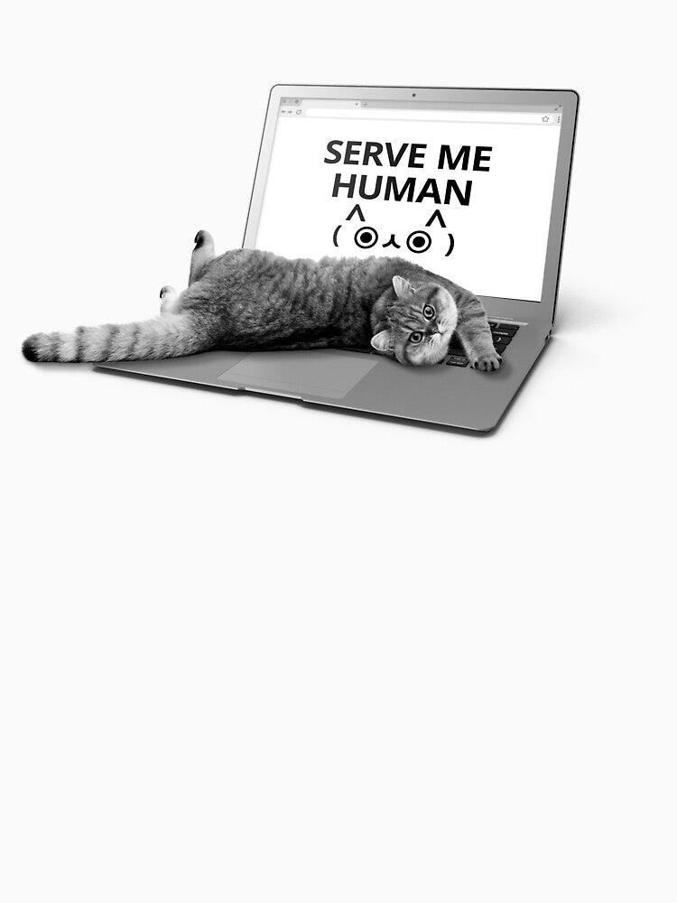 Serve Me Human Keyboard Cat by monothatthat