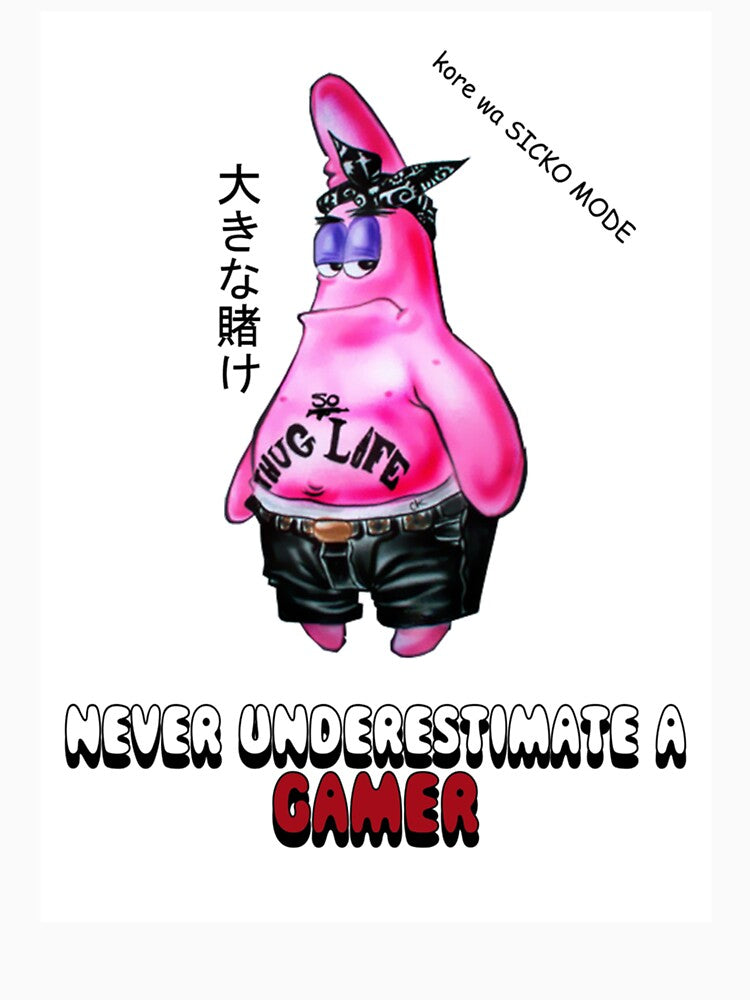 GANGSTER PATRICK STAR by UGettzCo