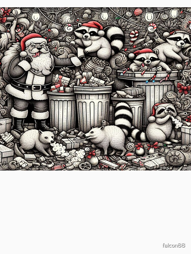 Santa’s Trashy Christmas Eve– Perfect Gift by Imaginarium of Chaos falcon88