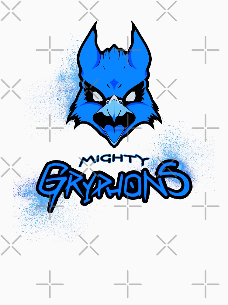 Gryphon Mascot - Blue by Hakuho-BG
