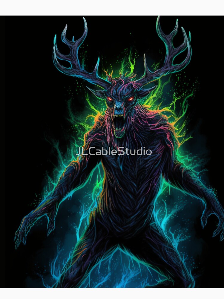 Wendigo - The Malevolent Spirit of Algonquian Lore by JLCableStudio