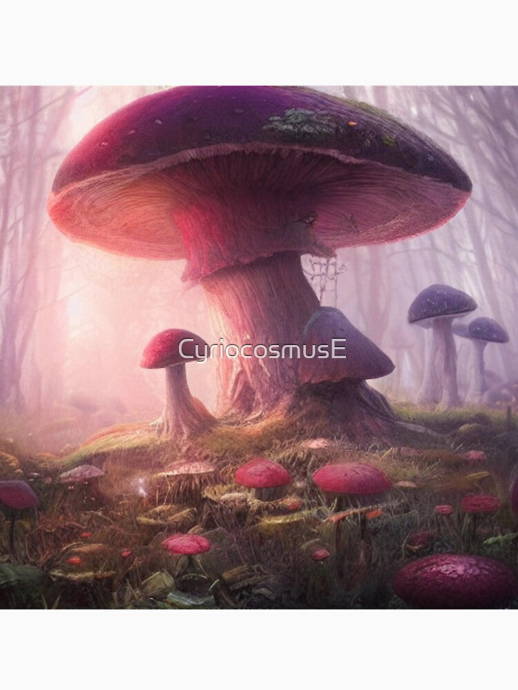 Mushroom Forest by CyriocosmusE