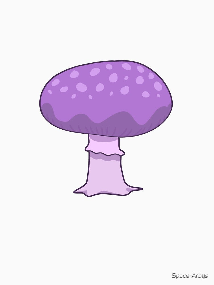 purple mushroom by Space-Arbys