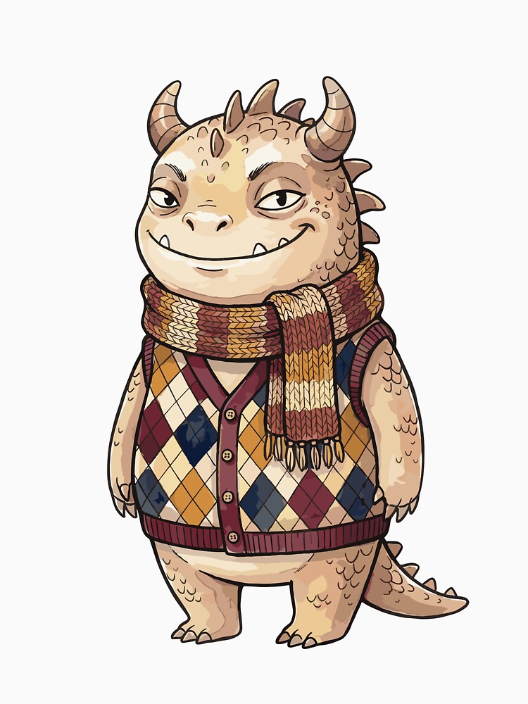 Cryptidcore: Chupacabra's Sweater Vest by bapupa