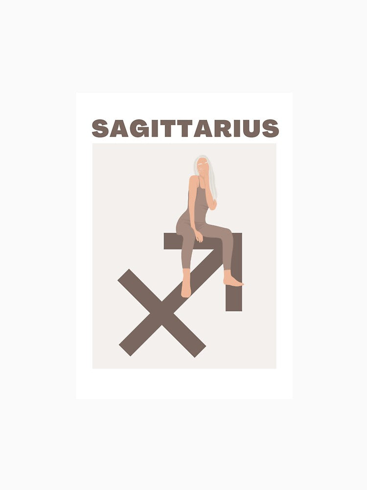 Sagittarius | Zodiac sign illustration by illustratedbye