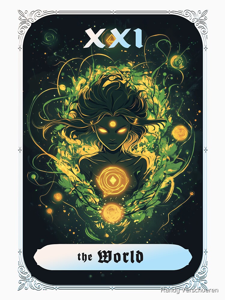 The World (XXI) - Tarot by Randy Verschueren