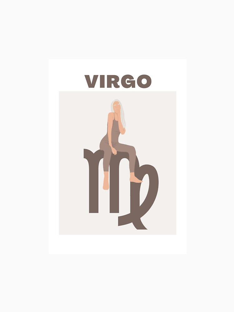Virgo | Zodiac sign illustration by illustratedbye