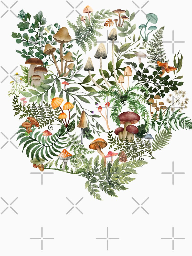 Wonders of the Forest Floor by Makemedesign