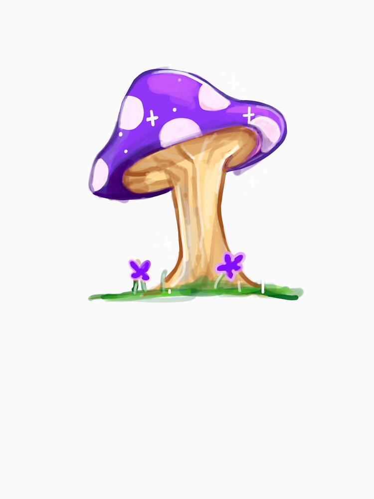 magical Purple Mushroom by Pindakaasje